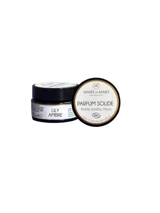 parfum solide lily ambre wb